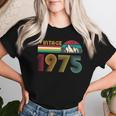 49Th Birthday 49 Years Old Retro Vintage 1975 Women T-shirt Gifts for Her