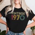 54Th Birthday Vintage 1970 Classic Mom Dad Women T-shirt Gifts for Her