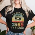 55 Year Old Vintage 1969 55Th Birthday Cassette Tape Women T-shirt Gifts for Her