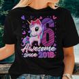 6 Years Old Flossing Unicorn 6Th Birthday Girl Party Women T-shirt Gifts for Her