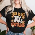 This Is My 70'S Costume Peace 70S Party Outfit Groovy Hippie Women T-shirt Gifts for Her