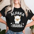 Alpaca Mama Lama T-shirt Frauen Geschenke für Sie