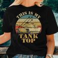 Army Tank The Sarcastic Military Pun This My Tank Women T-shirt Gifts for Her