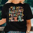 In My Assistant Principal Ap Era Groovy Ap Saying Women T-shirt Gifts for Her