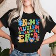 In My Autism Awareness Era Support Puzzle Be Kind Groovy Women T-shirt Gifts for Her