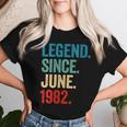 Awesome Since June 1982 Vintage 42Nd Birthday Women Women T-shirt Gifts for Her