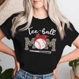 Ball Mom Leopard Ball Mom Mother's Day 2022 Women T-shirt Gifts for Her