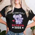Become Big Sister 2022 Koala Women T-shirt Gifts for Her