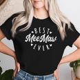 Best Meemaw Ever Modern Calligraphy Font Mother's Day Meemaw Women T-shirt Gifts for Her
