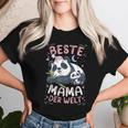 Beste Mama Der Welt Mutter Panda-Bär Mit Kind Muttertag T-shirt Frauen Geschenke für Sie