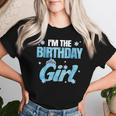 Im The Birthday Girl Snowflake Family Birthday Decorations Women T-shirt Gifts for Her