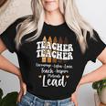 Black Teacher Melanin Crayons Black History Month Teacher Women T-shirt Gifts for Her