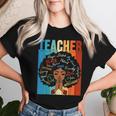 Black History Month Teacher For Girls Women Women T-shirt Gifts for Her
