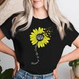 Blessed To Be Called Nana Happy Sunflower Family Women T-shirt Gifts for Her