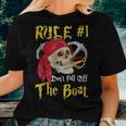 Boating Captain Pirates Pirate Dont Fall Off The Boat Women T-shirt Gifts for Her