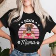 Boxer Mama Für Boxerhund Frauchen T-shirt Frauen Geschenke für Sie