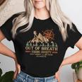 Out Of Breath Hiking Society For Hiker Nature Love Women T-shirt Gifts for Her