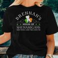 Brennan House Of Shenanigans Irish Family Name Women T-shirt Gifts for Her
