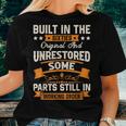 Built In The Sixties Original & Unrestored 60S Birthday Men Women T-shirt Gifts for Her