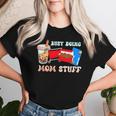 Busy Doing Mom Stuff Busy-Mom Bubble Tea Women T-shirt Gifts for Her