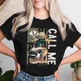 Call Me Mallard Duck Hunter Hunting Season Cute Duck Hunting Women T-shirt Gifts for Her