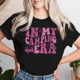 In My Camping Era Retro Pink Groovy Style For Women Women T-shirt Gifts for Her