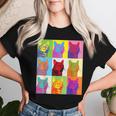 Cat Lover Cat Cat Dad Cat Art Cat Owner Women T-shirt Gifts for Her