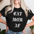 Cat Mom Af Alt Aesthetic Retro Vintage Gothic Women T-shirt Gifts for Her