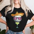 Cinco De Mayo Golf Ball With Sombrero Margarita Golfer Women T-shirt Gifts for Her