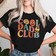 Cool Dads Club Dad Father's Day Retro Groovy Pocket Women T-shirt Gifts for Her