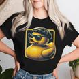 Cooles Entchen Mit Sonnenbrille Duckling Ducky Gummi-Ente T-shirt Frauen Geschenke für Sie