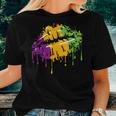 Costume Party Carnival Parade Lips Mardi Gras Women T-shirt Gifts for Her