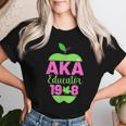 Cute Pretty Educators And Teacher Aka Educator Student Women T-shirt Gifts for Her