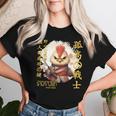 Cute Samurai Chicken Warrior Japanese Ninja Rooster Kawaii Women T-shirt Gifts for Her
