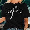 Cute VolleyballFor N Girls Spike Love Women T-shirt Gifts for Her