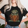 Cutie Loc'd Girl With Camo Hat Locs Women T-shirt Gifts for Her