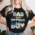 Dad And Mom Birthday Boy Dog Family Matching Women T-shirt Gifts for Her