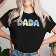 Dad And Mom Dada Birthday Boy Dog Family Matching Women T-shirt Gifts for Her