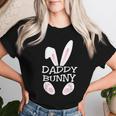 Daddy Bunny Ostern Familie Matching Papa Papaatertag T-shirt Frauen Geschenke für Sie