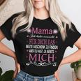 Damen Muttertagsgeschenk Mama Muttertag Spruch Beste Mutti & Mami Raglan T-shirt Frauen Geschenke für Sie