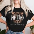 Def Tired Pour Some Coffee On Me Mom Leopard Mother's Day Women T-shirt Gifts for Her