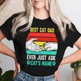 Die Beste Katze Hund Pferd Papa Mama Mama Aller Zeiten Fragen Sie Einfach Papa Mama Kätzchen T-shirt Frauen Geschenke für Sie