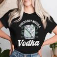 Dieser Papa Braucht Wodka Alkohol Liebhaberodka Wodka T-shirt Frauen Geschenke für Sie