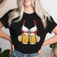 Dirndl Costume Oktoberfest Fraulein Beer T-shirt Frauen Geschenke für Sie