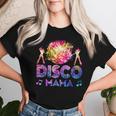 Disco Mama 70'S Themed Disco Queen Vintage Seventies Costume Women T-shirt Gifts for Her