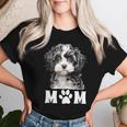 Dog Mom Mum Cute Cavapoo Maltipoo Cavachon Puppy Face Women T-shirt Gifts for Her
