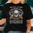 Don't Mess With My Daughter For Dad & Mom Vintage Women T-shirt Gifts for Her