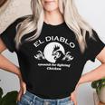 El Diablo Spanish Is For Fighting ChickenWomen T-shirt Gifts for Her