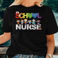 Elementary School Registered Nurse Back To School Nursing Women T-shirt Gifts for Her