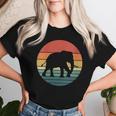 Elephant Retro Vintage Animal Lover Women T-shirt Gifts for Her